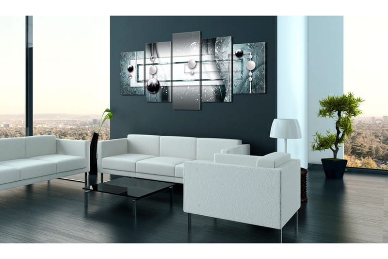 Bilde Blue Harmony 100x50 - Artgeist sp. z o. o. - Innredning - Bilder & kunst - Lerretsbilder
