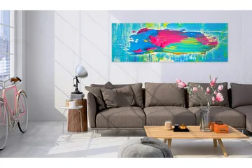 Bilde Blue Island 135x45 - Artgeist sp. z o. o. - Innredning - Bilder & kunst - Lerretsbilder