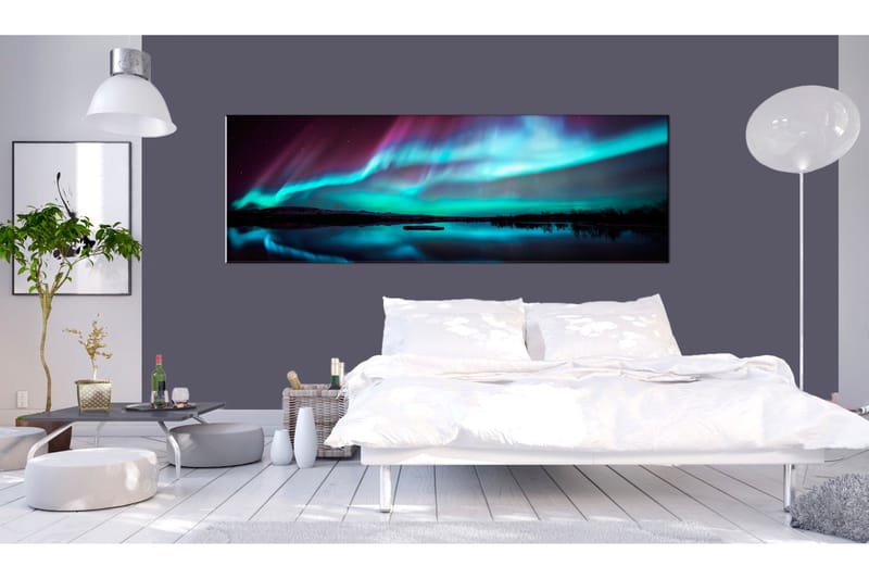 Bilde Blue Ribbons 135x45 - Artgeist sp. z o. o. - Innredning - Bilder & kunst - Lerretsbilder