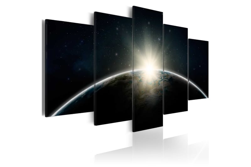 Bilde Blue Planet Earth 200x100 - Artgeist sp. z o. o. - Innredning - Bilder & kunst - Lerretsbilder