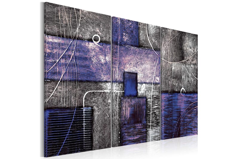 Bilde Blueberry Hoarfrost 120x80 - Artgeist sp. z o. o. - Innredning - Bilder & kunst - Lerretsbilder