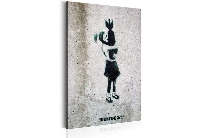 Bilde Bomb Hugger By Banksy 40x60, Artgeist sp. z o. o.