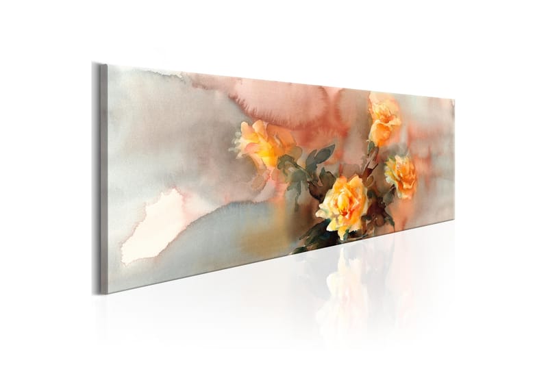 Bilde Bouquet Of Yellow Roses 135x45 - Artgeist sp. z o. o. - Innredning - Bilder & kunst - Lerretsbilder