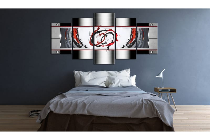 Bilde Breath Of Platinum 100x50 - Artgeist sp. z o. o. - Innredning - Bilder & kunst - Lerretsbilder