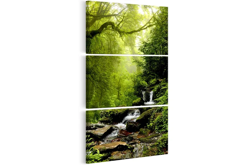 Bilde Brook Among Trees 60x120, Artgeist sp. z o. o.