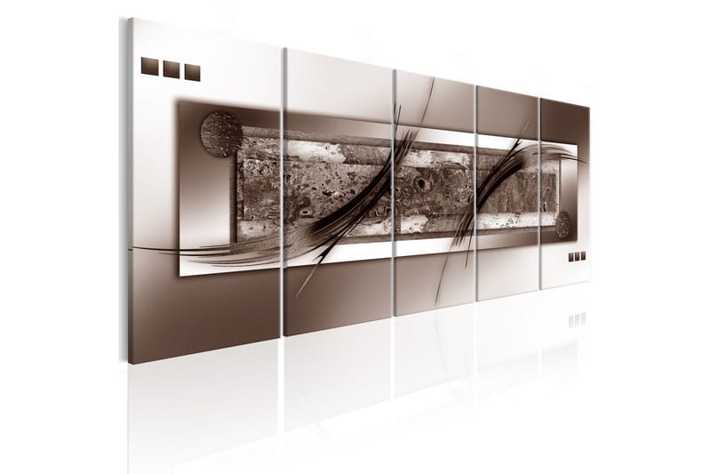 Bilde Brown Gradient 225x90 - Artgeist sp. z o. o. - Innredning - Bilder & kunst - Lerretsbilder