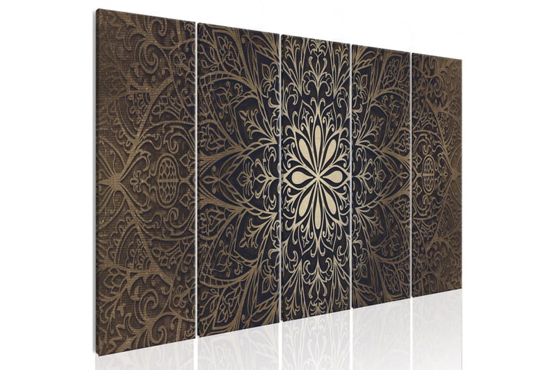 Bilde Brown Mandala 225x90, Artgeist sp. z o. o.