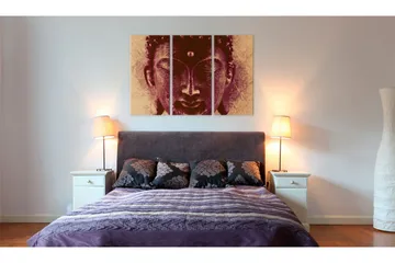 Bilde Buddha Face 120x80 - Artgeist sp. z o. o. - Innredning - Bilder & kunst - Lerretsbilder