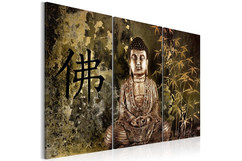 Bilde Buddha Statue 120x80 - Artgeist sp. z o. o. - Innredning - Bilder & kunst - Lerretsbilder