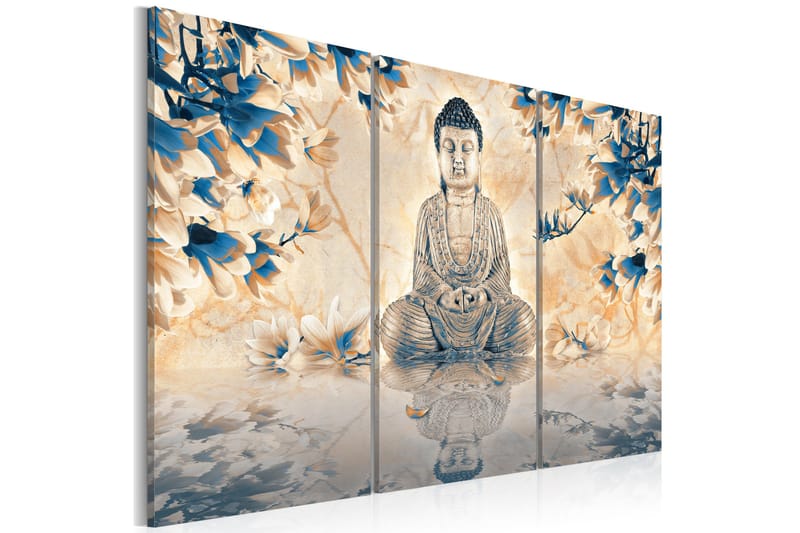 Bilde Buddhist ritual 90x60 - Artgeist sp. z o. o. - Innredning - Bilder & kunst - Lerretsbilder