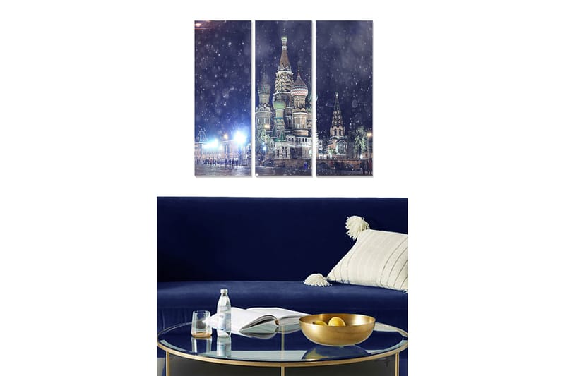 Bilde Building 3-pk flerfarget, 22x05 cm