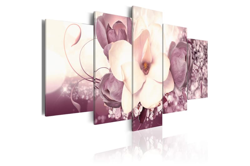 Bilde Burgundy Princess 100x50 - Artgeist sp. z o. o. - Innredning - Bilder & kunst - Lerretsbilder