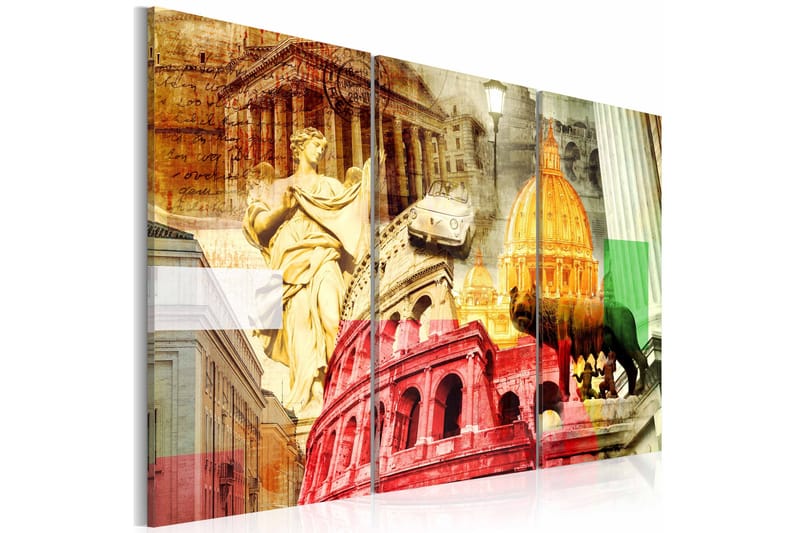 Bilde Charming Rome Triptych 120x80, Artgeist sp. z o. o.