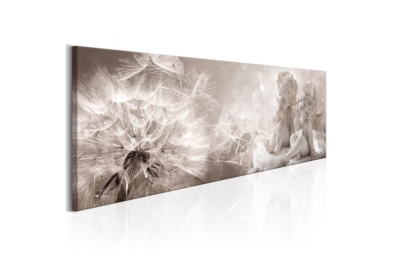 Bilde Cherubs And The Dandelion 135x45, Artgeist sp. z o. o.