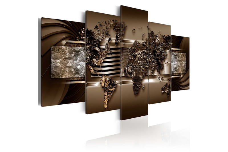 Bilde Chocolate Map 200x100, Artgeist sp. z o. o.
