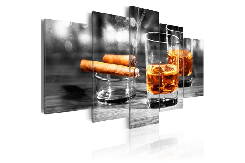 Bilde Cigars And Whiskey 100x50, Artgeist sp. z o. o.
