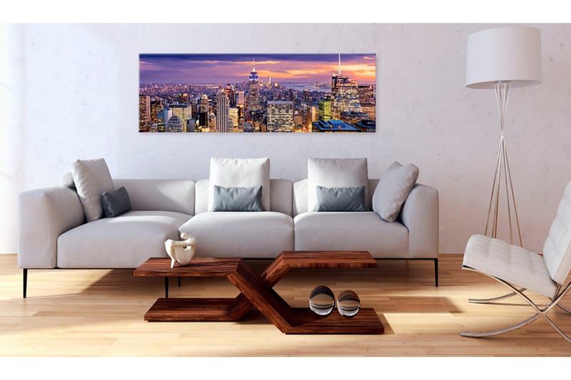 Bilde City Awakening 150x50 - Artgeist sp. z o. o. - Innredning - Bilder & kunst - Lerretsbilder