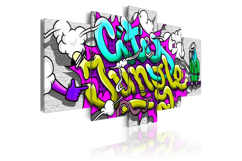 Bilde City Jungle 100x50, Artgeist sp. z o. o.