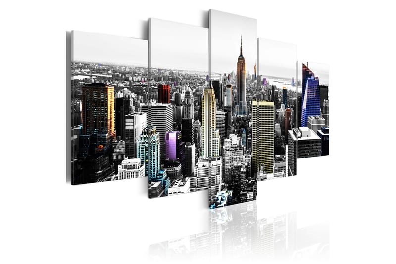 Bilde City Of Colors 100x50, Artgeist sp. z o. o.