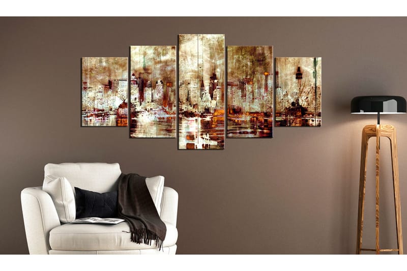 Bilde City Of Shadows 100x50 - Artgeist sp. z o. o. - Innredning - Bilder & kunst - Lerretsbilder