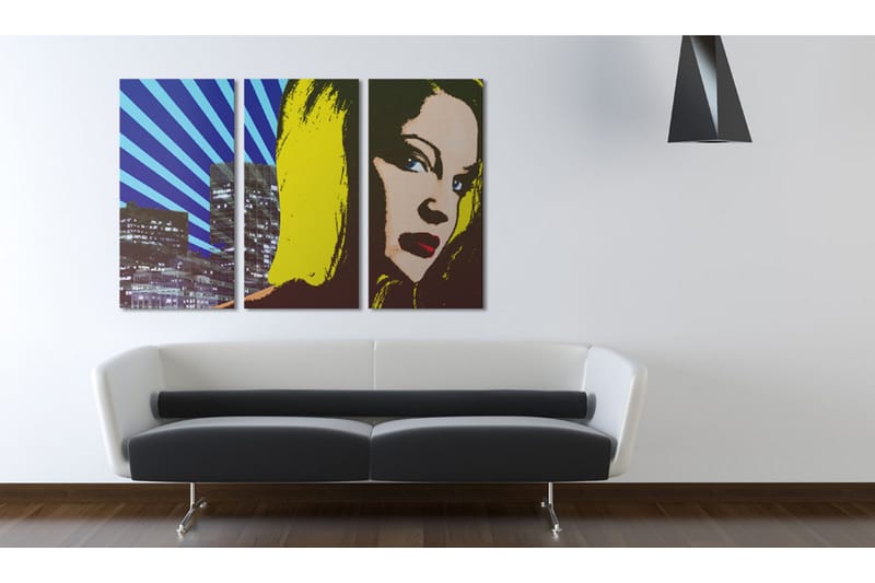 Bilde Citywoman 90x60 - Artgeist sp. z o. o. - Innredning - Bilder & kunst - Lerretsbilder