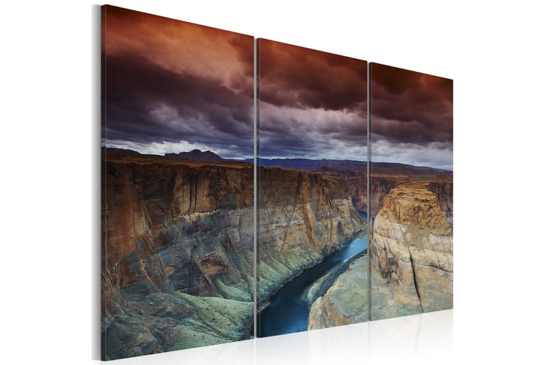 Bilde Clouds Over The Grand Canion In Colorado 120x80, Artgeist sp. z o. o.