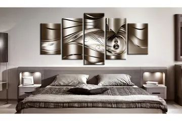 Bilde Cocoa Sea 100x50 - Artgeist sp. z o. o. - Innredning - Bilder & kunst - Lerretsbilder
