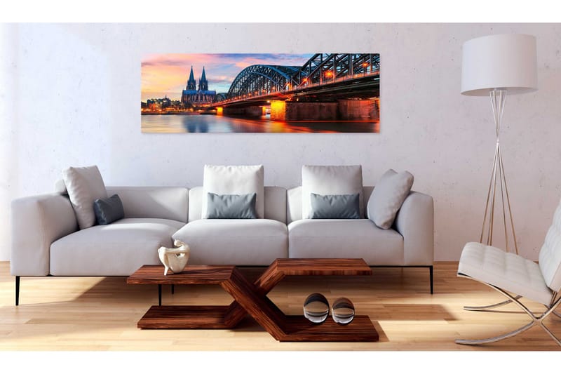 Bilde Cologne Germany 135x45 - Artgeist sp. z o. o. - Innredning - Bilder & kunst - Lerretsbilder