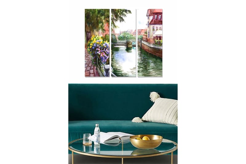 Bilde Colorful 3-pk Flerfarget, 22x05 cm