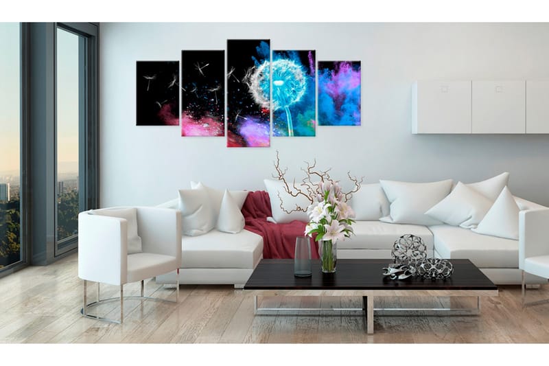 Bilde Colour Of Gentleness 200x100 - Artgeist sp. z o. o. - Innredning - Bilder & kunst - Lerretsbilder