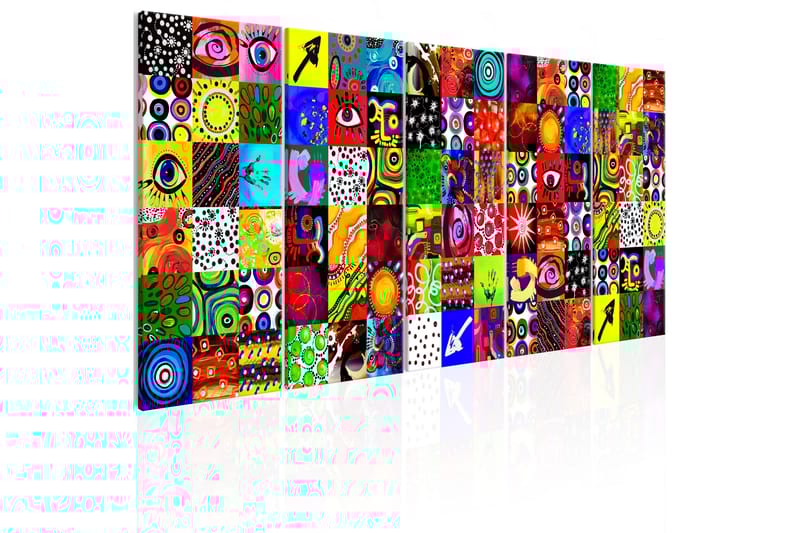 Bilde Colourful Abstraction 200x80, Artgeist sp. z o. o.