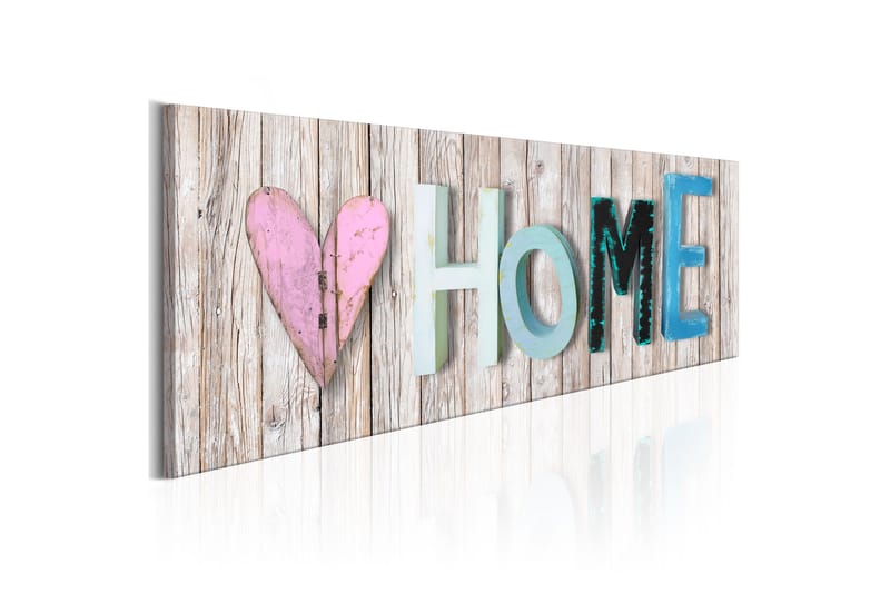 Bilde Colourful Cottage 150x50, Artgeist sp. z o. o.