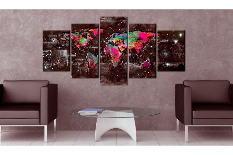 Bilde Colourful Extravagance 100x50 - Artgeist sp. z o. o. - Innredning - Bilder & kunst - Lerretsbilder