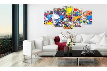Bilde Colourful Imagination 100x50 - Artgeist sp. z o. o. - Innredning - Bilder & kunst - Lerretsbilder