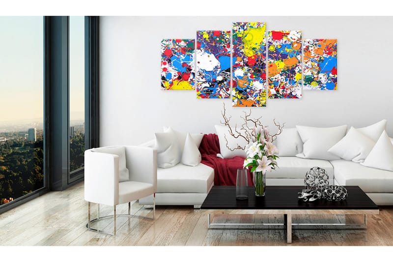 Bilde Colourful Imagination 200x100 - Artgeist sp. z o. o. - Innredning - Bilder & kunst - Lerretsbilder