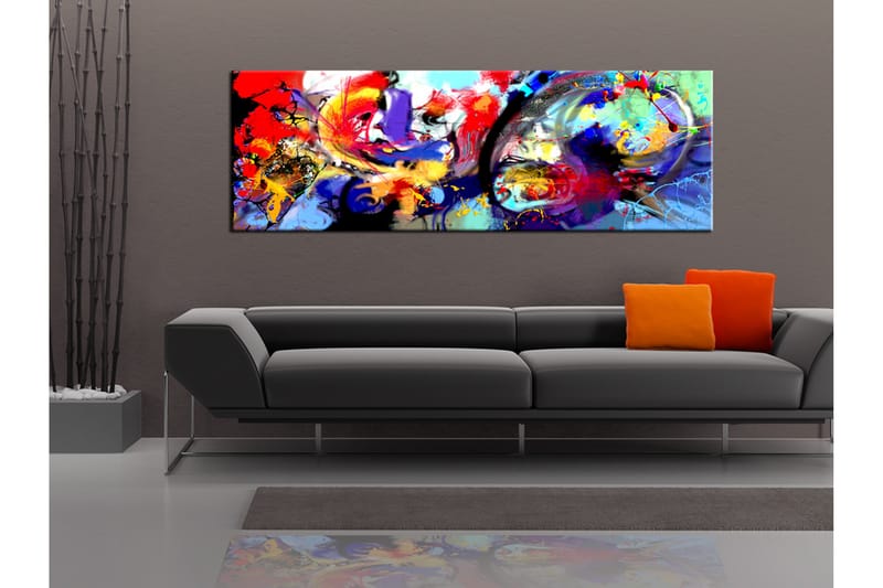 Bilde Colourful Immersion 135x45 - Artgeist sp. z o. o. - Innredning - Bilder & kunst - Lerretsbilder