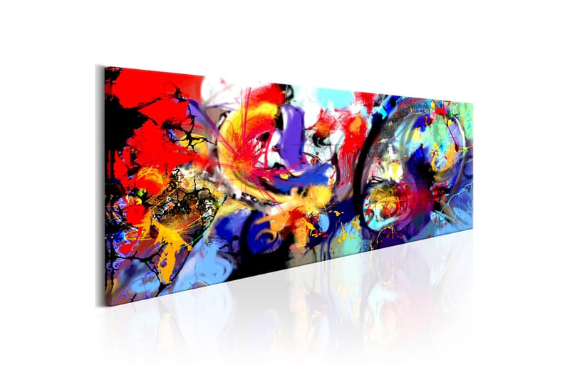 Bilde Colourful Immersion 135x45 - Artgeist sp. z o. o. - Innredning - Bilder & kunst - Lerretsbilder