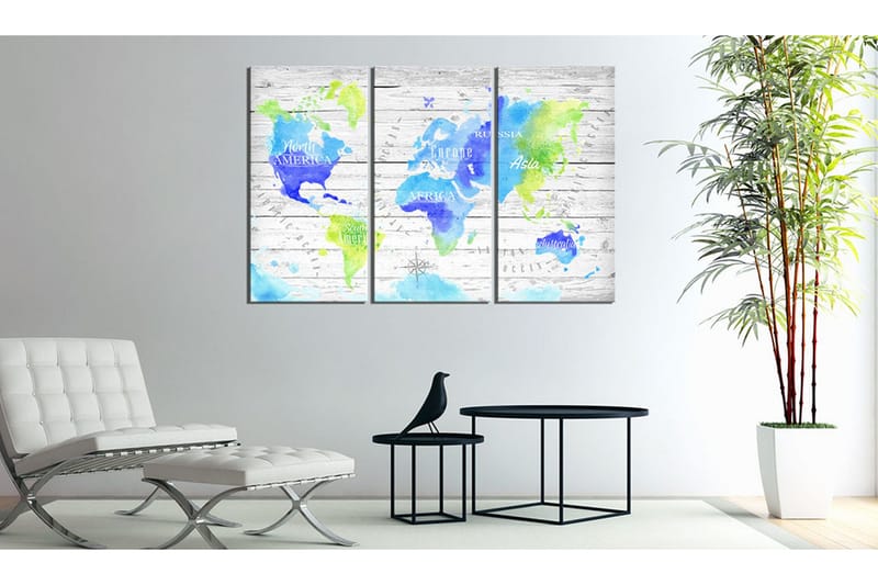 Bilde Colourful Journeys 60x40 - Artgeist sp. z o. o. - Innredning - Bilder & kunst - Lerretsbilder