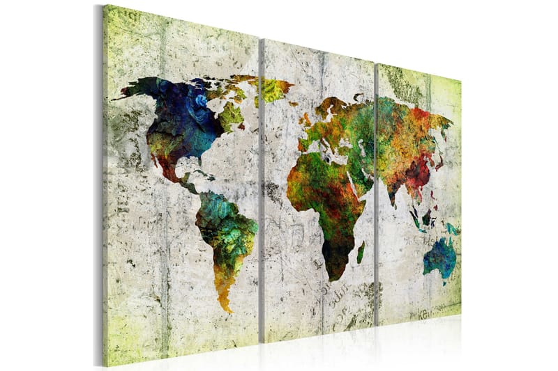 Bilde Colourful Travels 120x80, Artgeist sp. z o. o.