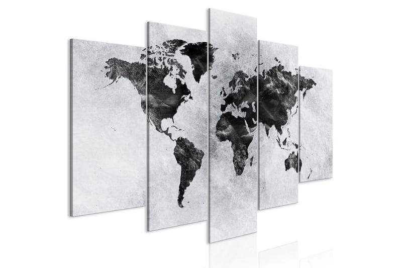 Bilde Concrete World 5 Parts Wide 200x100, Artgeist sp. z o. o.