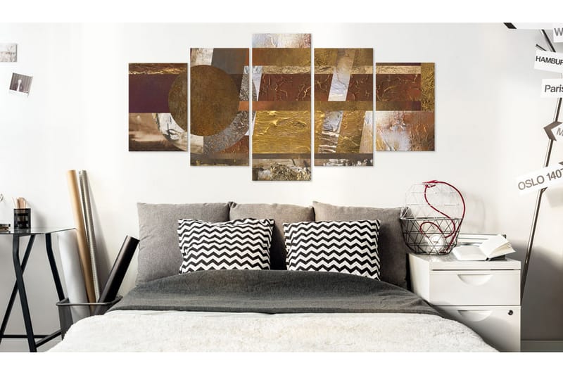 Bilde Cosmic Jewels 100x50 - Artgeist sp. z o. o. - Innredning - Bilder & kunst - Lerretsbilder