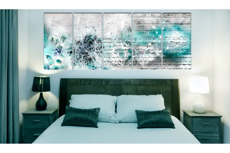 Bilde Covered With Ice 225x90 - Artgeist sp. z o. o. - Innredning - Bilder & kunst - Lerretsbilder