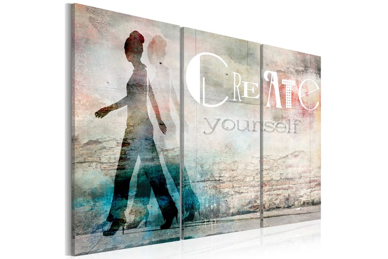 Bilde Create yourself 90x60 - Artgeist sp. z o. o. - Lerretsbilder