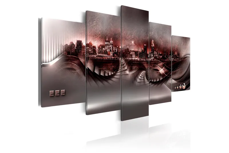 Bilde Crimson City 200x100, Artgeist sp. z o. o.
