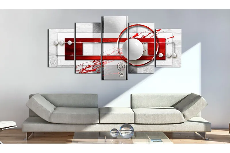 Bilde Crimson Energy 100x50 - Artgeist sp. z o. o. - Innredning - Bilder & kunst - Lerretsbilder