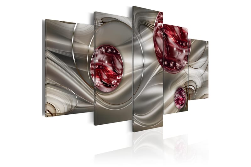Bilde Crimson Galaxy 100x50 - Artgeist sp. z o. o. - Innredning - Bilder & kunst - Lerretsbilder