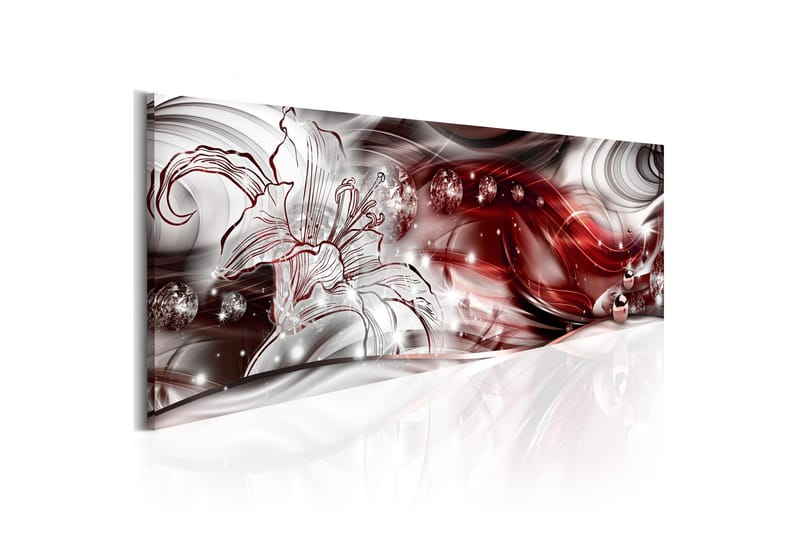 Bilde Crimson Melody 135x45 - Artgeist sp. z o. o. - Innredning - Bilder & kunst - Lerretsbilder