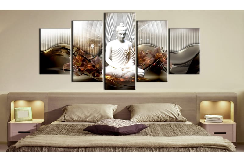Bilde Crystal Calm 100x50 - Artgeist sp. z o. o. - Innredning - Bilder & kunst - Lerretsbilder