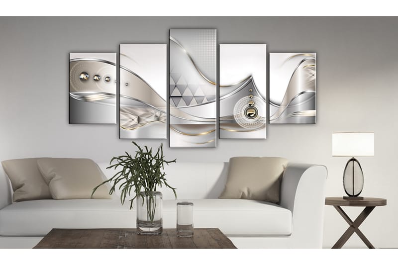 Bilde Crystalline Depth 200x100 - Artgeist sp. z o. o. - Innredning - Bilder & kunst - Lerretsbilder