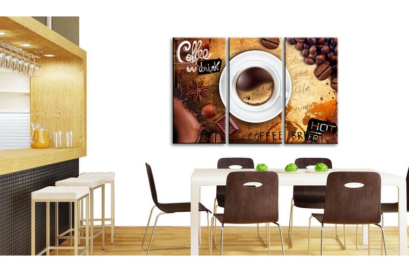 Bilde Cup Of Coffee 60x40 - Artgeist sp. z o. o. - Innredning - Bilder & kunst - Lerretsbilder